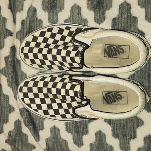 Vans slip on shoe gently used